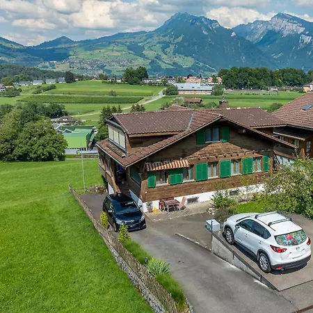In The Countryside Kitchen Parking Lot Spiez