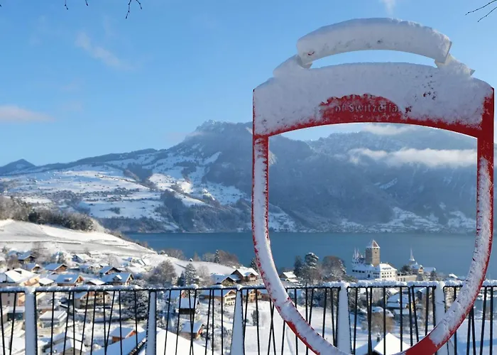 In The Countryside Kitchen Parking Lot Spiez